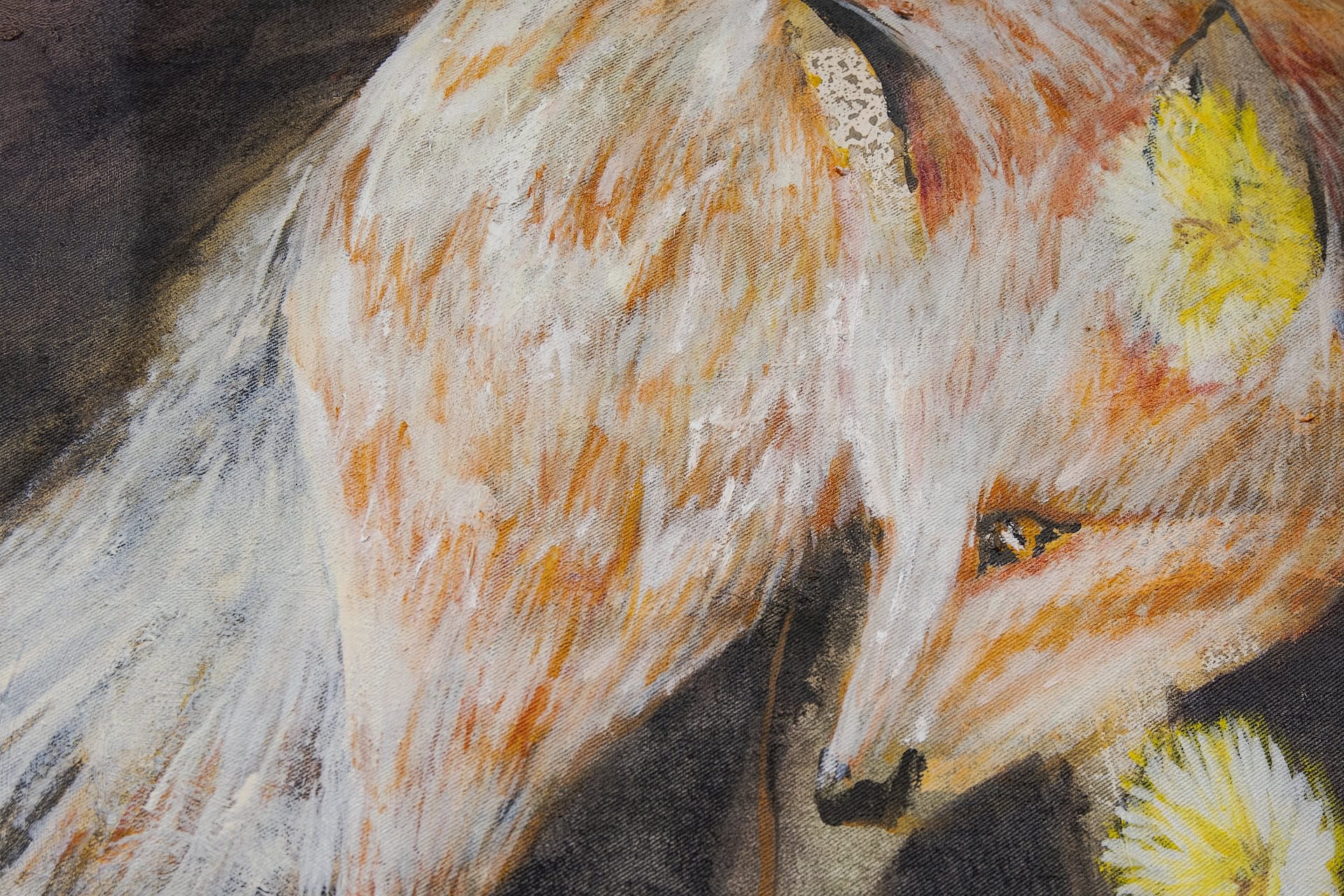 Dettaglio2_Calycanthus, 120 x 148 cm, olio e acrilico su tela, 2025_Foto Credit_Stefano Maniero 2